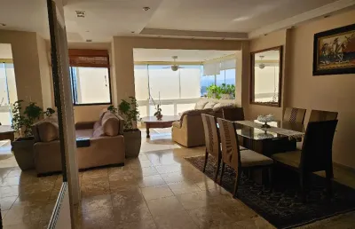 Apartamento 3 quartos - 110 m2 - piscina sauna clube ônibus academia