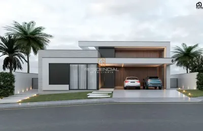 Casa linear no condomínio vistadoro aquaville em divinópolis