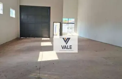 Barracão para alugar, 300 m² por r$ 4.300/mês - paraíso - araçatuba/sp