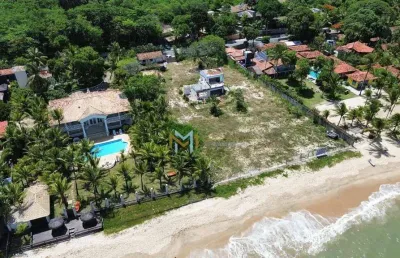Terreno na praia para empreendimento imobiliário de luxo em arraial dajuda, bahia
