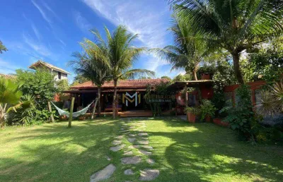 Casa excelente com amplo quintal perto da praia em arraial!