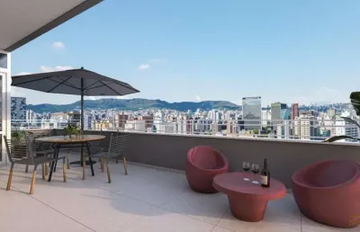 Cobertura à venda, no be you residence,  em belo horizonte, barro preto, com 1 quarto, 84,68m²