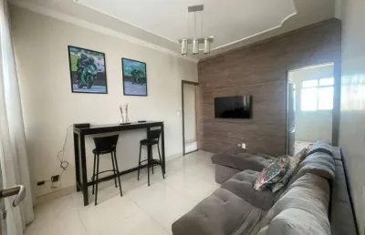 Apartamento à venda em belo horizonte, havaí, com 3 quartos, 60m²