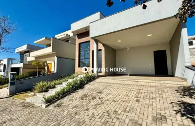 Oportunidade! casa nova e térrea moderna no condomínio vita verdi – frente à área de lazer – valinhos/sp