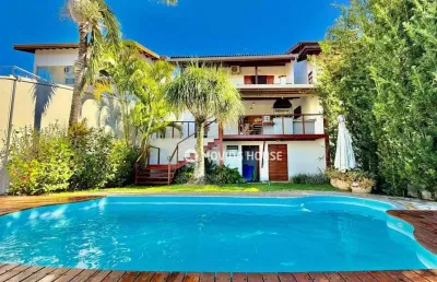 Casa com 3 dormitórios para alugar, 260 m² por r$ 8.729,50/mês - condomínio residencial águas da serra  - valinhos/sp