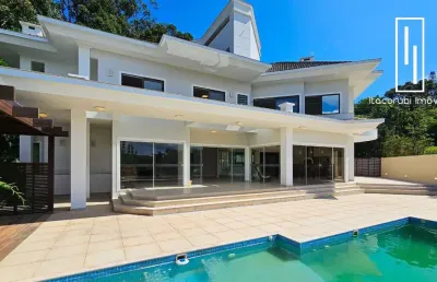 Casa em condomínio fechado com 5 quartos à venda na rua capitão romualdo de barros, 705, carvoeira, florianópolis por r$ 3.600.000