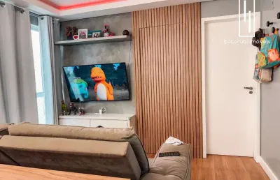 Apartamento com 2 quartos à venda na rua acelon pacheco da costa, 295, itacorubi, florianópolis por r$ 595.000