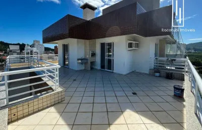 Cobertura com 2 quartos à venda na rua lauro linhares, 925, trindade, florianópolis por r$ 890.000