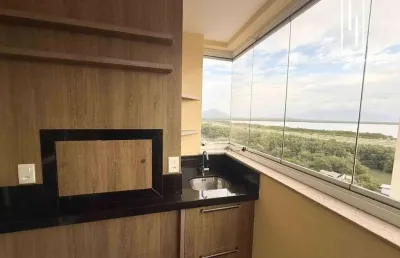 Apartamento com 2 quartos para alugar na avenida jorge lacerda, 1835, costeira do pirajubaé, florianópolis por r$ 3.900