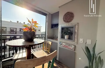 Apartamento com 2 quartos à venda na servidão recanto verde, 170, itacorubi, florianópolis por r$ 990.000