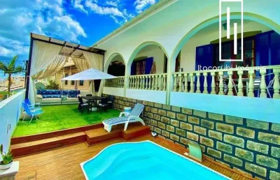 Casa com 4 quartos à venda na rua hercílio de aquino, 170, itaguaçu, florianópolis por r$ 1.350.000