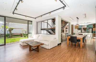 Casa em condomínio fechado com 5 quartos à venda na rua josé benedito cottolengo, 1161, campo comprido, curitiba, 510 m2 por r$ 4.500.000