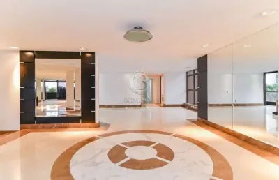 Apartamento com 4 quartos à venda na rua são pedro, 122, cabral, curitiba, 558 m2 por r$ 4.200.000