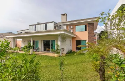 Casa em condomínio fechado com 4 quartos à venda na rua aristides pereira da cruz, 21, portão, curitiba, 389 m2 por r$ 3.300.000