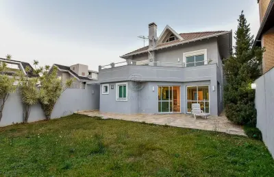 Casa em condomínio fechado com 3 quartos à venda na rua antônio turíbio teixeira braga, 280, são braz, curitiba, 378 m2 por r$ 2.200.000