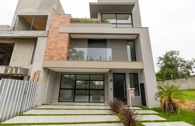Casa em condomínio fechado com 3 quartos à venda na rua domingos antônio moro, 666, pilarzinho, curitiba, 166 m2 por r$ 1.650.000