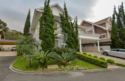 Casa em condomínio fechado com 3 quartos à venda na rua isidoro durigan, 149, santa felicidade, curitiba, 360 m2 por r$ 2.850.000