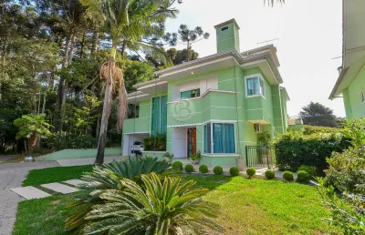 Casa em condomínio fechado com 3 quartos à venda na rua justo manfron, 920, santa felicidade, curitiba, 379 m2 por r$ 2.380.000