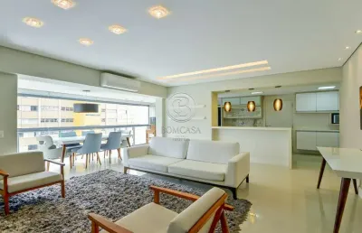 Apartamento com 3 quartos à venda na rua alferes ângelo sampaio, 802, batel, curitiba, 133 m2 por r$ 1.790.000