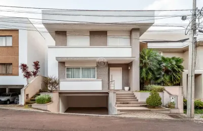 Casa em condomínio fechado com 3 quartos à venda na rua doutor lubumir viergbiski, 220, campo comprido, curitiba, 278 m2 por r$ 2.398.000