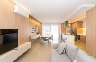 Apartamento com 3 quartos à venda na rua clara vendramin, 326, mossunguê, curitiba, 136 m2 por r$ 1.865.000