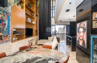 Loft com 1 quarto à venda na rua alferes ângelo sampaio, 2765, bigorrilho, curitiba, 74 m2 por r$ 950.000