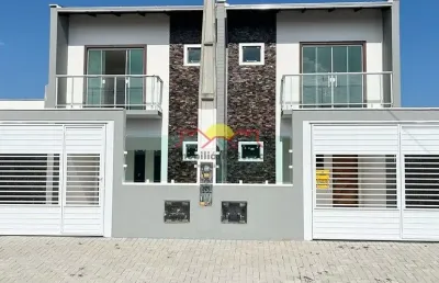 11263 - sobrado geminado  no bairro  volta redonda - araquari
