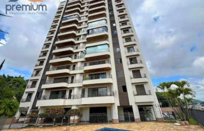 Apartamento para alugar, 164 m² por r$ 5.500,00/mês - jardim nova bragança - bragança paulista/sp