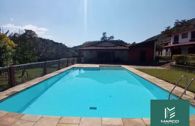 Casa com 8 dormitórios à venda, 700 m² por r$ 2.300.000,00 - araras - teresópolis/rj