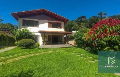 Casa com 2 dormitórios à venda, 270 m² por r$ 1.200.000,00 - bom retiro - teresópolis/rj