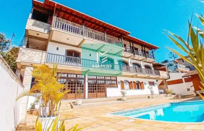 Casa com 5 dormitórios à venda, 200 m² por r$ 1.690.000,00 - tijuca - teresópolis/rj