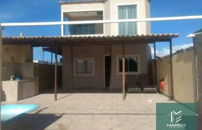 Casa com 3 dormitórios à venda, 110 m² por r$ 280.000,00 - unamar - cabo frio/rj