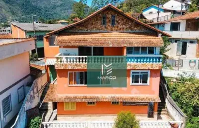Casa com 4 dormitórios à venda, 160 m² por r$ 750.000,00 - fazendinha - teresópolis/rj