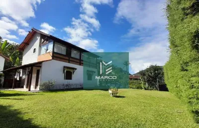 Casa com 3 dormitórios à venda, 200 m² por r$ 1.200.000,00 - carlos guinle - teresópolis/rj