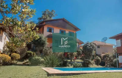 Casa com 3 dormitórios à venda, 700 m² por r$ 1.400.000,00 - bom retiro - teresópolis/rj