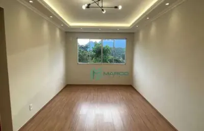 Apartamento com 2 dormitórios à venda, 52 m² por r$ 299.000 - araras - teresópolis/rj