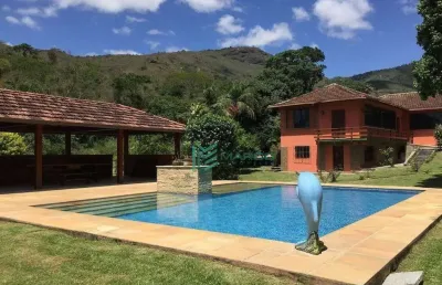 Sítio com 6 dormitórios à venda, 4000 m² por r$ 1.790.000 - posse - teresópolis/rj