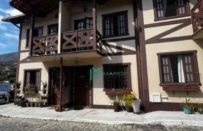 Casa com 2 dormitórios à venda, 74 m² por r$ 395.000,00 - tijuca - teresópolis/rj