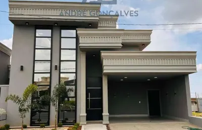 Casa de condomínio com 3 quartos, 162m², à venda em mirassol, setlife mirassol