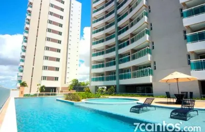 Apartamento com 3 quartos para alugar na Rua Hil de Moraes, 12, Edson Queiroz, Fortaleza