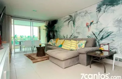 Apartamento com 3 quartos para alugar na Avenida Dos Golfinhos, 2409, Porto das Dunas, Aquiraz