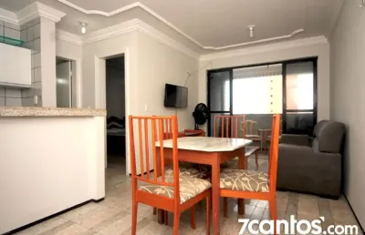 Apartamento com 1 quarto para alugar na Avenida Monsenhor Tabosa, 1000, Praia de Iracema, Fortaleza