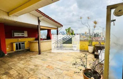 Cobertura à venda, 185 m² por r$ 810.000,00 - santa tereza - belo horizonte/mg