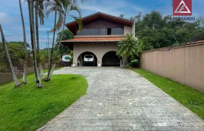 Casa com 3 dormitórios, sendo 1 suíte à venda, 261 m² por r$ 1.350.000 - velha - blumenau/sc