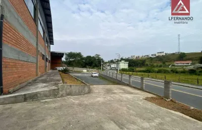 Galpão para alugar, 1300 m² por r$ 29.615,00/mês - fortaleza - blumenau/sc