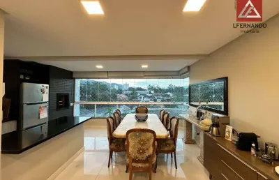 Apartamento com 3 suítes à venda, 124 m² por r$ 1.198.000 - velha - blumenau/sc