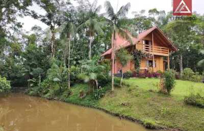 Chácara com 3 dormitórios, sendo 1 suíte à venda, 12762 m² por r$ 1.650.000 - encano - indaial/santa catarina