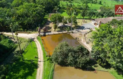 Sítio com 3 dormitórios à venda, 125000 m² por r$ 2.900.000,00 - encano - indaial/sc
