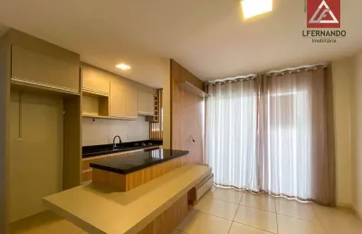 Apartamento com 2 dormitórios à venda, 58 m² por r$ 320.000,00 - itoupava central - blumenau/sc