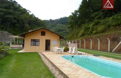 Sítio com 2 suítes à venda, 51157 m² por r$ 1.750.000 - belchior alto - gaspar/sc